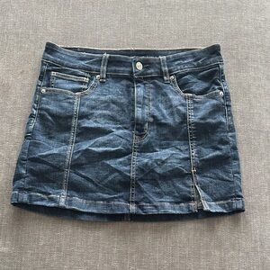 American Eagle Outfitters Blue Denim Mini Skirt